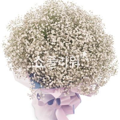 안개꽃다발
