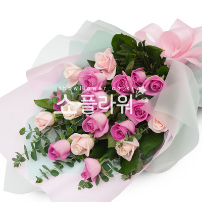 혼합장미꽃다발1