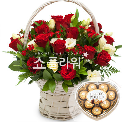 n초코릿꽃바구니G