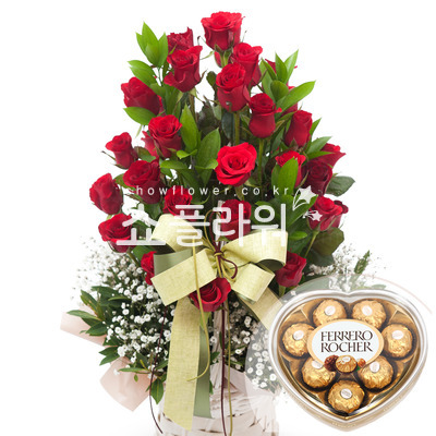 사랑의화살+초콜릿