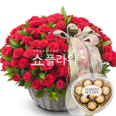 내마음을담아(100송이)-1(초콜렛포함)