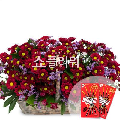 빼빼로꽃바구니(3)