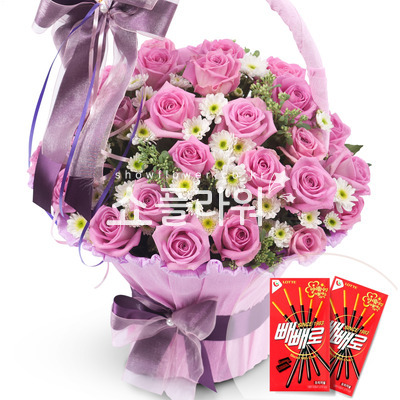 빼빼로 데이 핑크혼합
