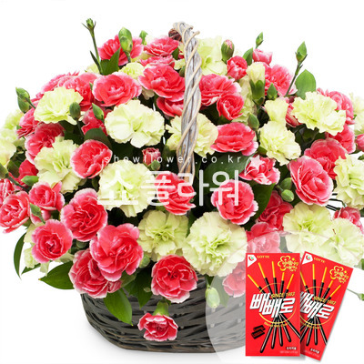 빼빼로 데이 꽃바구니