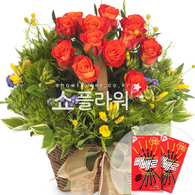 빼빼로꽃바구니(14)