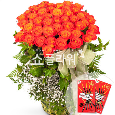 빼빼로꽃바구니(27)