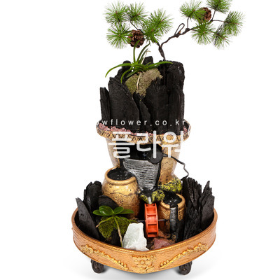 태산<숯부작