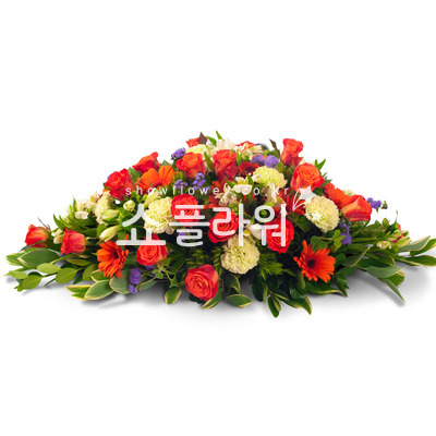 장미꽃사방화